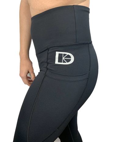 Postnatal leggings black
